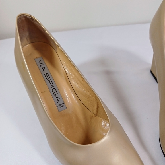 Via Spiga light Gold Pumps, size 6, 2.5” heel - Picture 8 of 13
